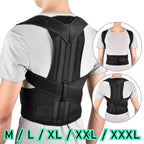 Reinforced Belt Lumbar Column Posture Corrector Vest  Adjustable Back Support Strap