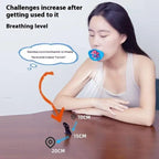 Breathing Exercise For Lungs Portable Breath Fitness Exerciser Device Endurance Workout Device With Adjustable Resistances